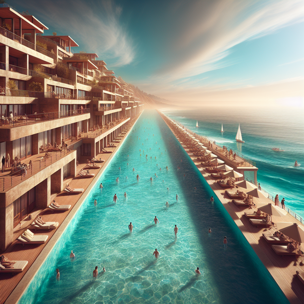 Maravilla Arquitectónica: La Segunda Piscina Más Grande en Sudamérica